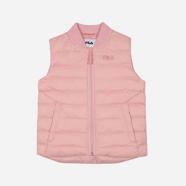 Fila Boy's Vests - Pink,NZ 126-21643